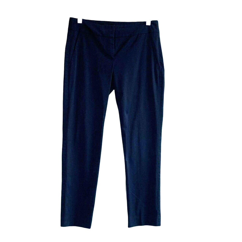 Theory Navy Blue Straight Leg Dress Pants Size 4